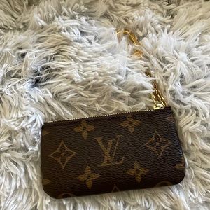 Louis Vuitton key pouch in iconic Monogran canvas